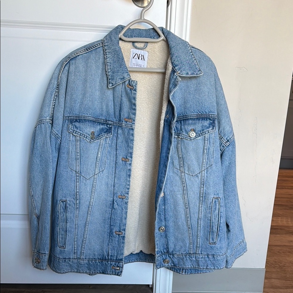 Zara Classic Blue Denim Jacket